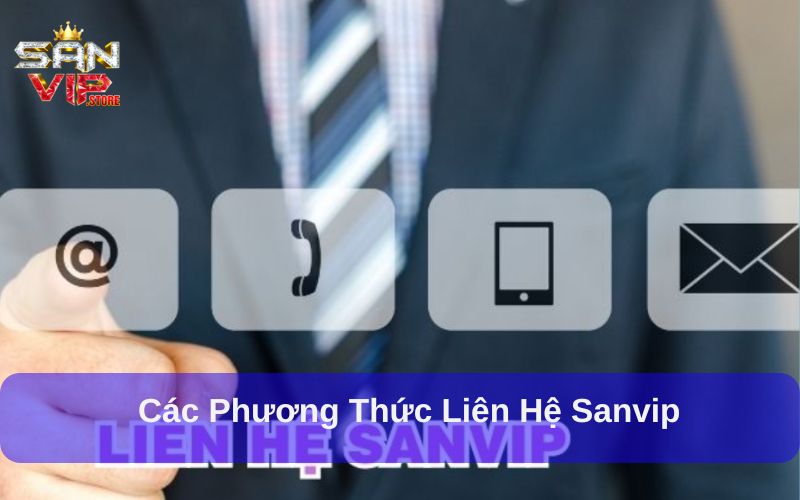 Các phương thức liên hệ Sanvip